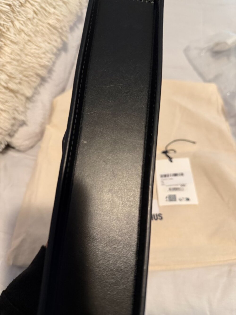 Jacquemus Le Bambino Long Leather Shoulder Bag - Picture 11 of 14